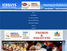 Tablet Screenshot of iceguys.ca